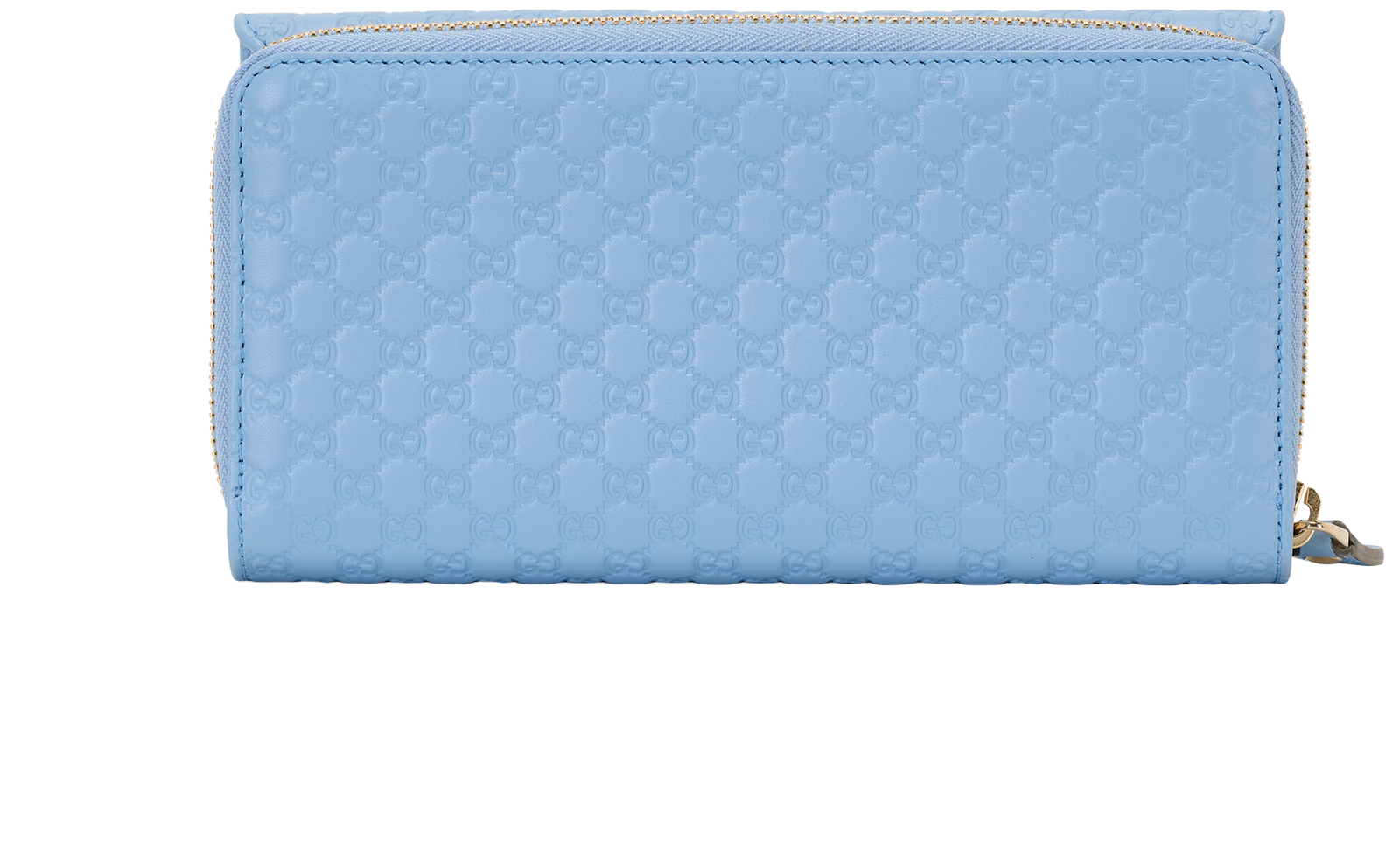 Gucci Microguccissima Wallet, &pound;210, Accessories, Light Blue, Leather, Back view